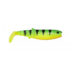 Leurre souple Cannibal Shad 12.5cm Savage Gear Fire tiger