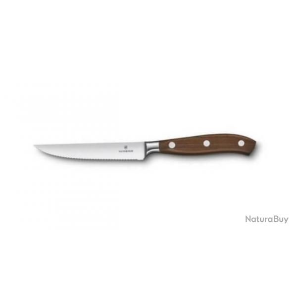 7.7200.12WG Couteau  steak 12 cm Victorinox Forg rable "Grand Matre"