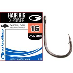 Hameçon Garbolino Hair Rig X-Power 2563BN 10