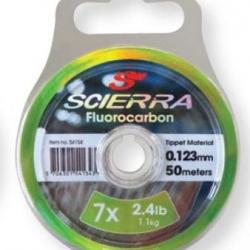 FIL FLUOROCARBON SCIERRA TIPPET MATERIAL NPC 0.123mm 50m