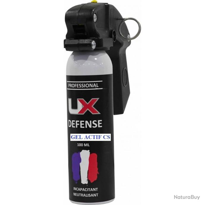 Bombe pistolet AntiAgression GEL CS 100 ml Bombe lacrymogène à gel (7387500)