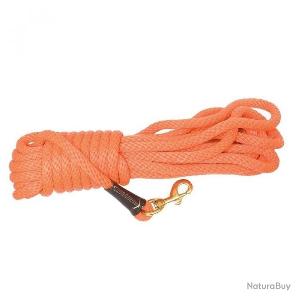 Longes d'entranement Country orange pour chien - 15 m