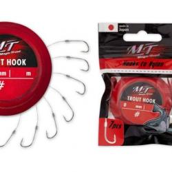 HAMECONS MONTES MAGIC TROUT ARGENT 70CM PAR 7 NPC Taille 6 0.20mm