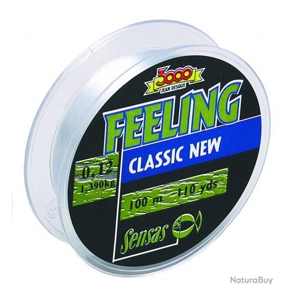 FIL NYLON FEELING CLASSIC NEW 100M 0.10mm - 0.95kg