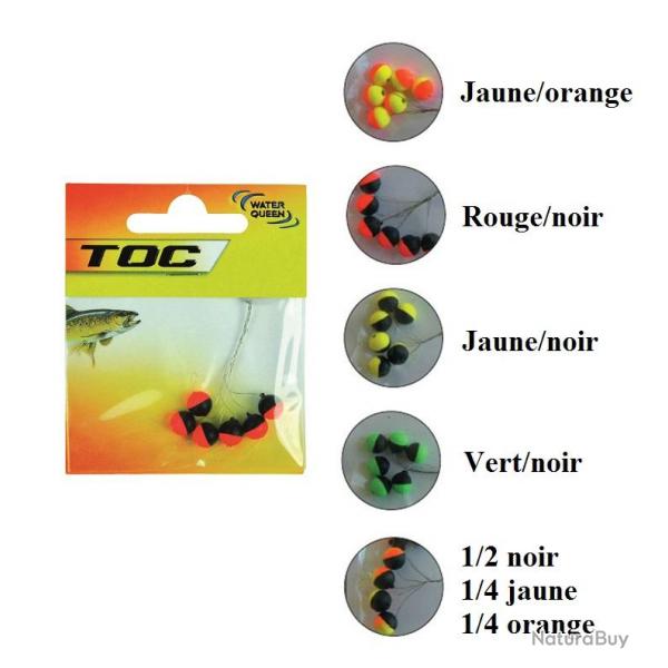 GUIDE FIL ROND 6mm Jaune/orange
