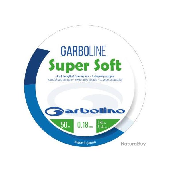 FIL GARBOLINE SUPER SOFT 50M 0.119mm - 1.2kg