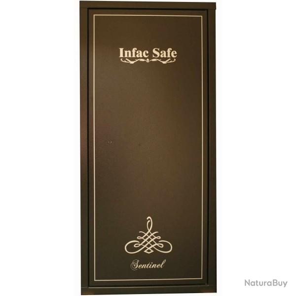 Coffre fort Sentinel 11 armes avec lunette + 3 sur la porte + coffre int&eacute;rieur + &eacute;tag&