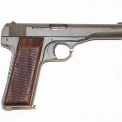 Pistolet FN 10/22 finition acier phosphaté gris vert calibre 7.65Br