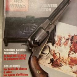 Gazette des Armes N 144, épées réglementaires, fusil 07/15 M34, NSFK, revolvers Remington, Silex
