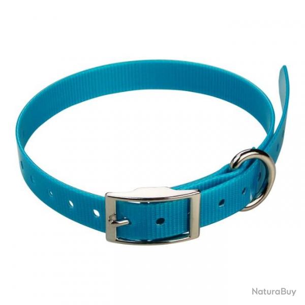 sangle rechange pour Sport dog 19mm x 60 cm x 2 mm turquoise - jokidog