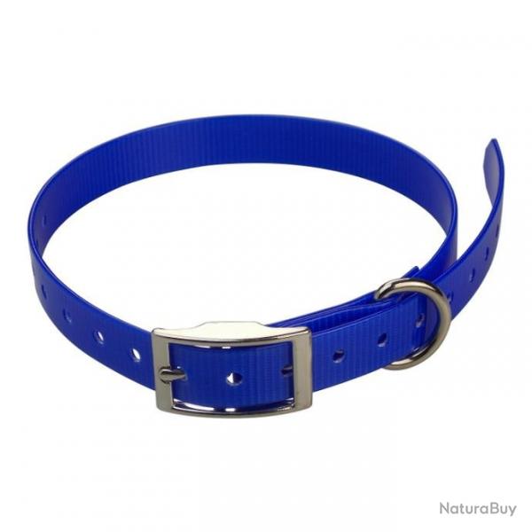 sangle rechange pour Sport dog 19mm x 60 cm x 2 mm bleu roi - jokidog