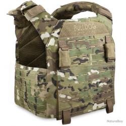 Gilet porte-plaques Kinetic avec plaque Cummerbund Bulldog Tactical - MTC - M (76 - 99 cm) - Oui