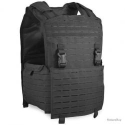 Gilet porte-plaques Mission Alert Bulldog Tactical - Noir