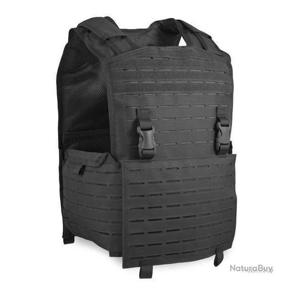 Gilet porte-plaques Mission Alert Bulldog Tactical - Noir