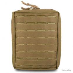 Pochette multi-usages Lazer Verticale Large Bulldog Tactical - Coyote