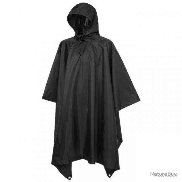 Poncho Brandit Ripstop Noir