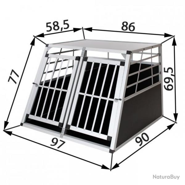 Cage chien box chien caisse de transport chien mobile cage voiture cage chasse cielterre-commerce