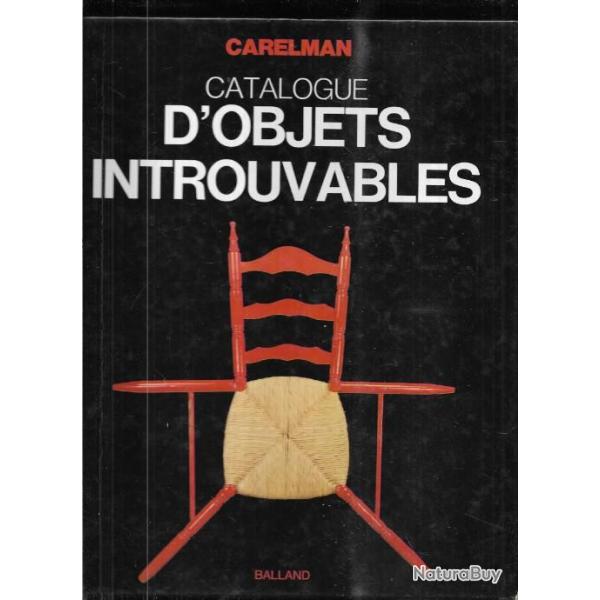 catalogue d'objets introuvables de  Carelman , grand format