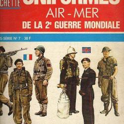 uniformes Air-Mer de la seconde guerre mondiale. Hachette