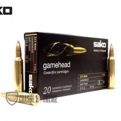 20 Munitions SAKO Gamehead Cal 223 Rem 55 Gr