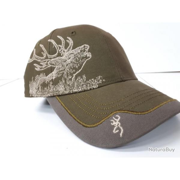 AXEL 4137 CASQUETTE DE CHASSE BROWNING DEERSCENE NEUF TAILLE UNIQUE