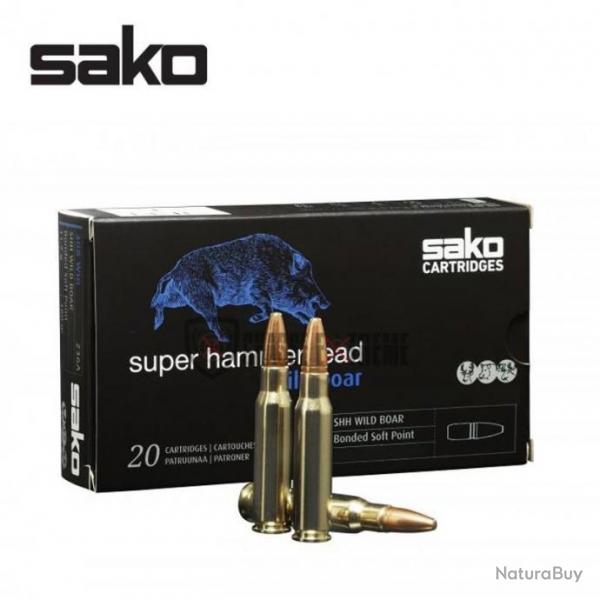 20 Munitions SAKO S.Hammerhead 308 Win Wild Boar 180 Gr