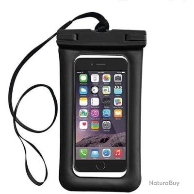 6 pouces Sac ?�tanche flottant natation plong?�e surf plage pochette rangement t?�l?�phone 