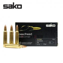 Promo 20 Munitions SAKO Speedhead Fmj cal 223 Rem 50 Gr