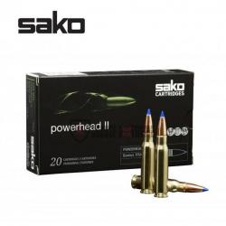 20 Munitions SAKO Powerhead II 6.5x55 SE 120 Gr