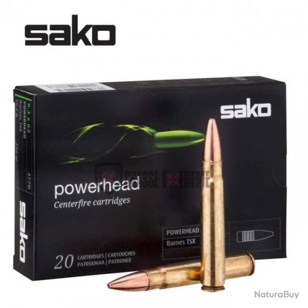 20 Munitions SAKO Powerhead Cal 270 Win 130 Gr
