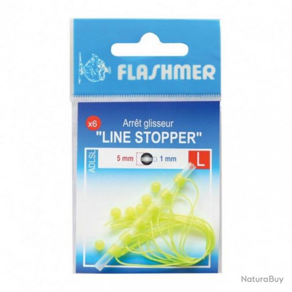 Stop float "line stopper" flashmer pochette de 6 S