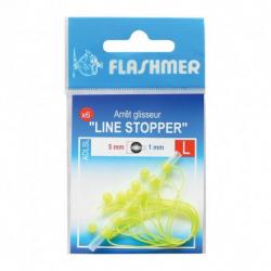 Stop float "line stopper" flashmer pochette de 6 M