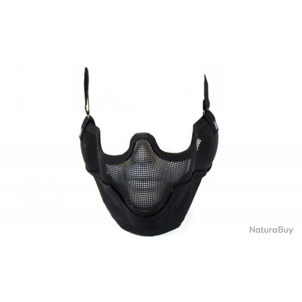 Bas de masque grillage shield v2 - Noir Nuprol