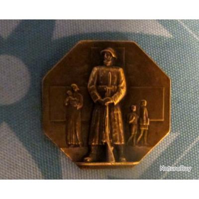 Grande Broche Croix - Bijou Vintage - Occasion