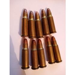 256 Winchester magnum lot 10 cartouches