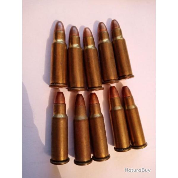 256 Winchester magnum lot 10 cartouches