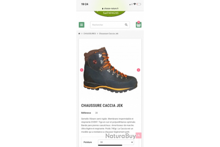 chaussure special traqueur