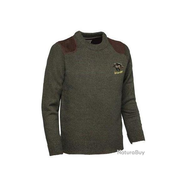 Pull de chasse enfant broderie sanglier Percussion