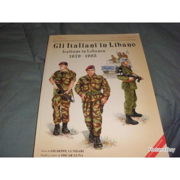 un livre sur l'intervention militaire Italienne au Liban de 1979 a 1985