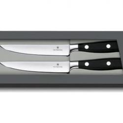 7.7242.2 Set de 2 couteau à steak forgés Victorinox Grand Maître