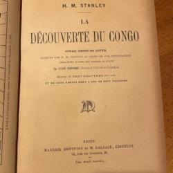 Livre Ancien. LA DECOUVERTE DU CONGORécits de 1869 à 1893Par H M. STANLEY