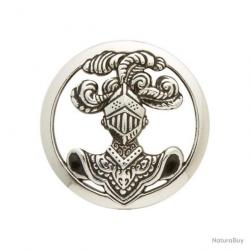 Insigne de béret Argent Arme Blindée de la Cavalerie DMB Products - Argent