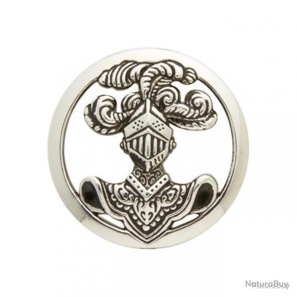 Insigne de bret Modle Arme Blinde de la Cavalerie Argent Argent