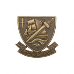 Insigne de béret Bronze Commando Marine DMB Products