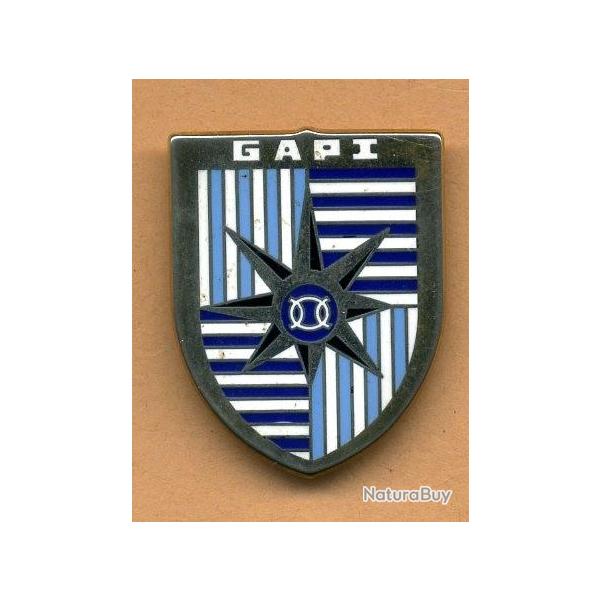Insigne GAPI  -  Groupement Administratif des Personnels Isols