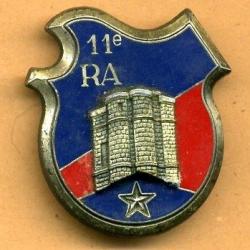 Insigne 11° RA - 11° Régiment d'Artillerie