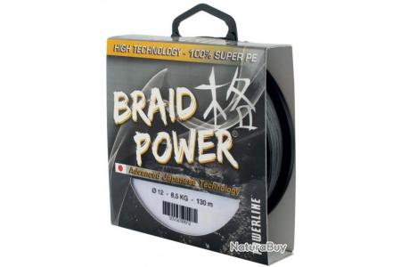 Test de la tresse Braid Power X8 de Powerline
