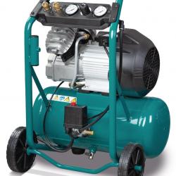Compresseur de chantier mobile cuve 24 L 2,2 kW / 3 Ch 310 L/min 10 bars 230V Aircraft COMPACT-AIR