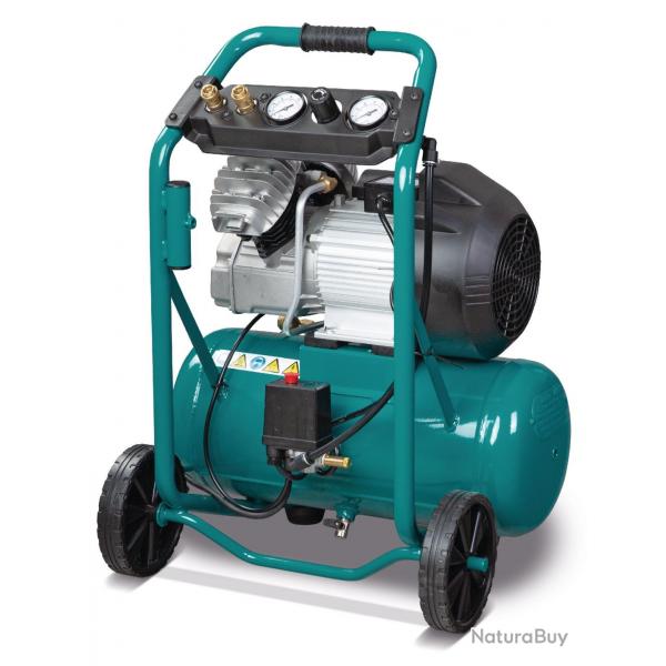 Compresseur de chantier mobile cuve 24 L 2,2 kW / 3 Ch 310 L/min 10 bars 230V Aircraft COMPACT-AIR