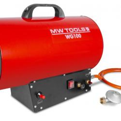 Générateur d'air chaud à gaz 30 kW MW-Tools WG100